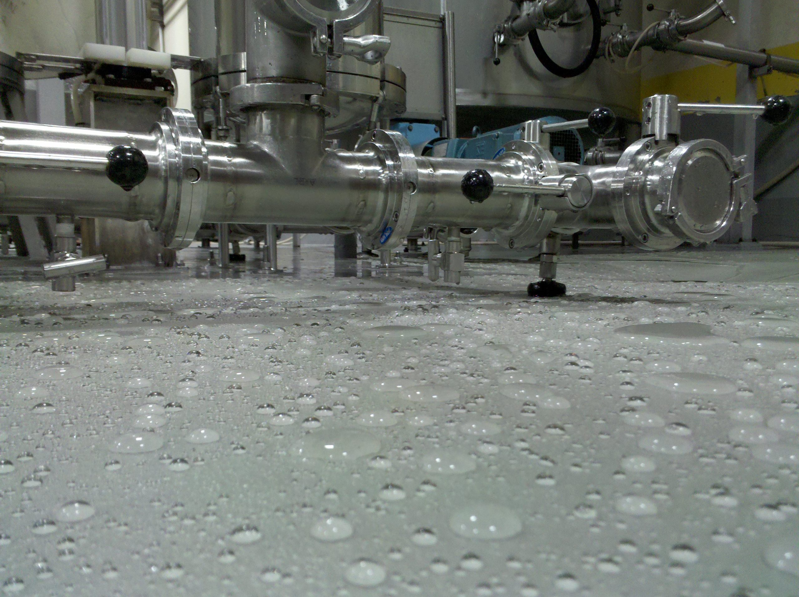 MAC-Guard Flooring in a brewing facility