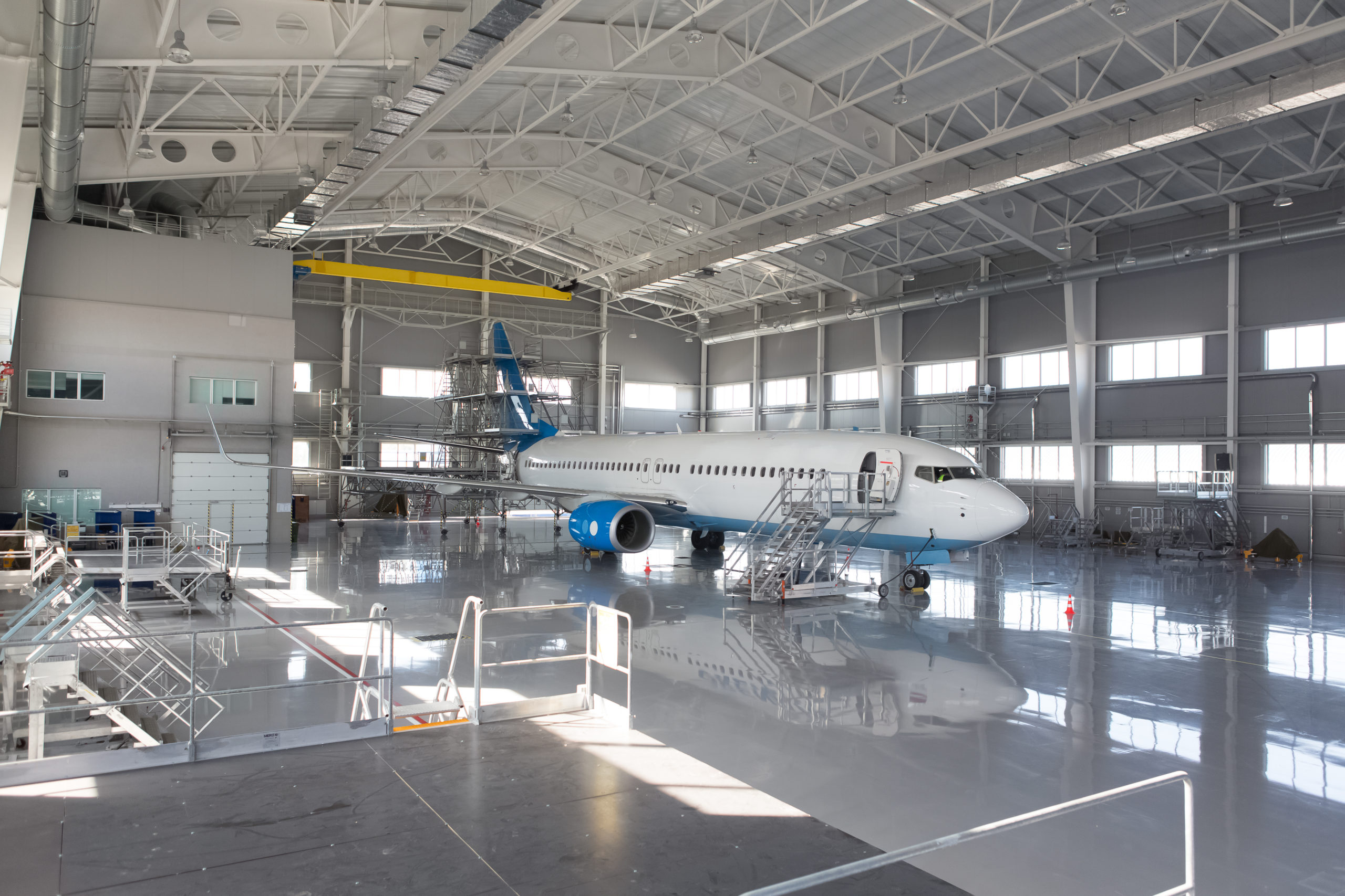Aircraft Hanger Flooring System by Res-Tek