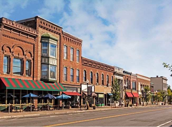 old buildings on main street